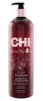 CHI Rose Hip Oil Protecting Conditioner - Кондиционер с маслом розы и кератином 739мл - вид 1 миниатюра