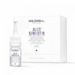 Goldwell Dualsenses Just Smooth Intensive Taming Serum – Интенсивная усмиряющая сыворотка для непослушных волос 12x18мл - вид 1 миниатюра