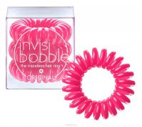 Invisibobble Резинка для волос - Розовая, 3 шт - вид 1 миниатюра