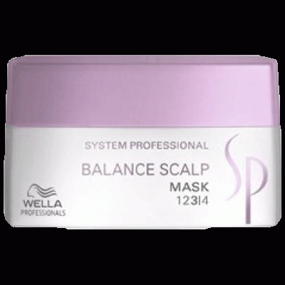 Wella SP Balance Scalp Mask - Маска для чувствительной кожи головы 200 мл - вид 1 миниатюра