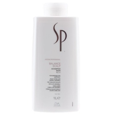 Wella SP Balance Scalp Shampoo - Шампунь для чувствительной кожи головы 1000 мл - вид 1 миниатюра