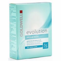 Goldwell Evolution Neutral Wave 1S - Нейтральная химическая завивка для чувствительных и слегка поврежденных волос 100мл+80мл+2шт - вид 1 миниатюра