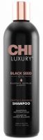 CHI Luxury Gentle Cleansing Shampoo - Шампунь увлажняющий с маслом семян черного тмина для мягкого очищения волос 355мл - вид 1 миниатюра