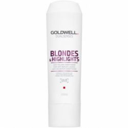 Goldwell Blondes & Highlights Anti-Brassiness Conditioner - Кондиционер против желтизны 200мл - вид 1 миниатюра