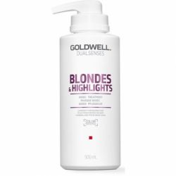 Goldwell Blondes & Highlights 60 sec Treatment - Интенсивный уход за 60 секунд для осветленных и мелированных волос 500мл - вид 1 миниатюра