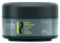 Londa Styling Men Spin Off Classic Wax - Классический воск для волос нормальной фиксации 75 мл - вид 1 миниатюра