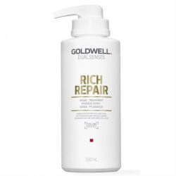 Goldwell Rich Repair Восстанавливающий уход для сухих и поврежденных волос 60 сек 500мл - вид 1 миниатюра