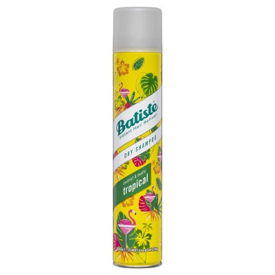 Batiste Dry Shampoo Tropical - Сухой шампунь с ароматом пляжной экзотики и фруктов 400мл