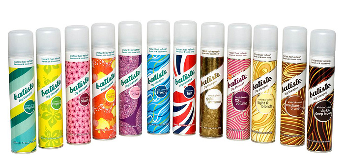 Batiste сухие шампуни