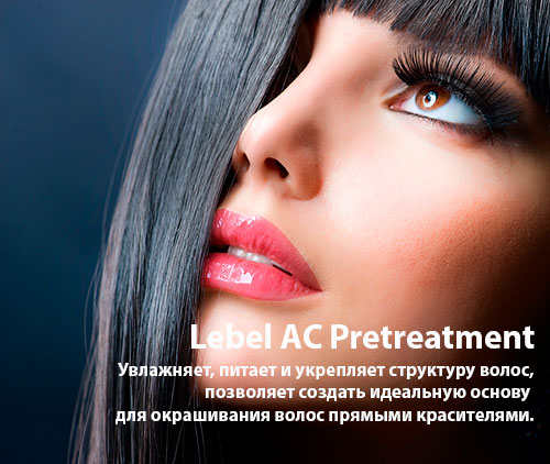 Lebel AC Pretreatment - Увлажняющий лосьон для обработки волос перед ламинированием и окрашиванием