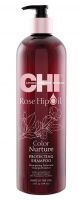 CHI Rose Hip Oil Shampoo - Шампунь с маслом розы и кератином 739мл