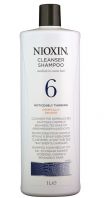 Nioxin System 6 Cleanser - Ниоксин Очищающий Шампунь (Система 6) 1000мл