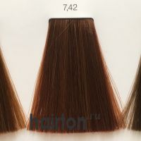 Loreal INOA - Краска для волос ИНОА тон 7.42 Блондин медный перламутровый 60мл