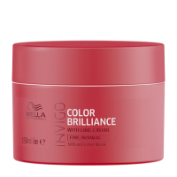 Wella Invigo Color Brilliance Mask - Маска для защиты цвета окрашенных ЖЁСТКИХ волос 150 мл