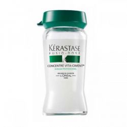 Kerastase Fusio-Dose Concentre Vita-Ciment - Укрепляющий концентрат для ослабленных волос 10*12 мл
