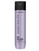 Matrix Color So Silver Shampoo - Шампунь для нейтрализации желтизны у блондинок с уровнем тона 8-10, 300 мл
