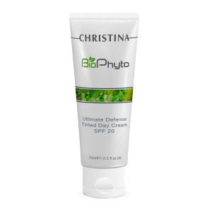 Christina (Кристина) Bio Phyto Ultimate Defense Tinted Day Cream SPF 20 – Дневной крем «Абсолютная защита» SPF 20 с тоном 75 мл