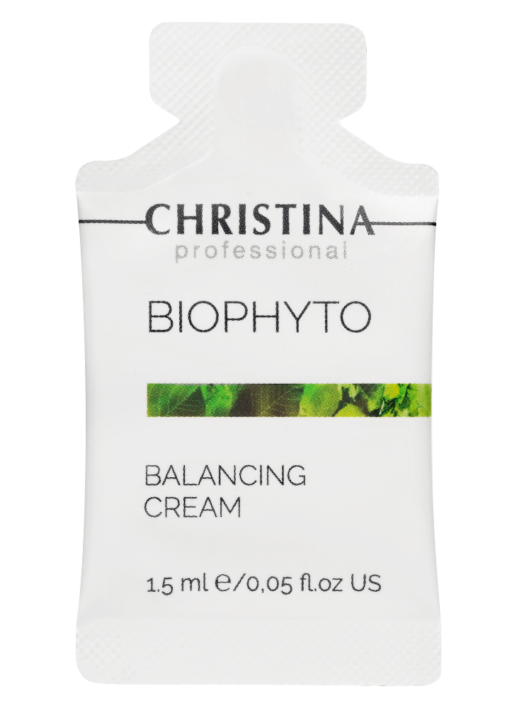 Christina Bio Phyto Balancing Cream sachets kit 30 pcs - Балансирующий крем в инд. саше 1,5 мл х 30 шт - вид 2 миниатюра