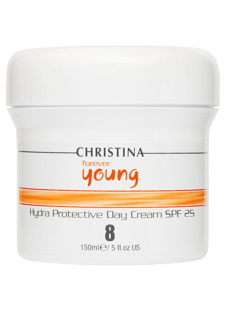 Christina Forever Young Hydra-Protective Day Cream SPF 25 – Дневной гидрозащитный крем SPF 25 (шаг 8) 150 мл