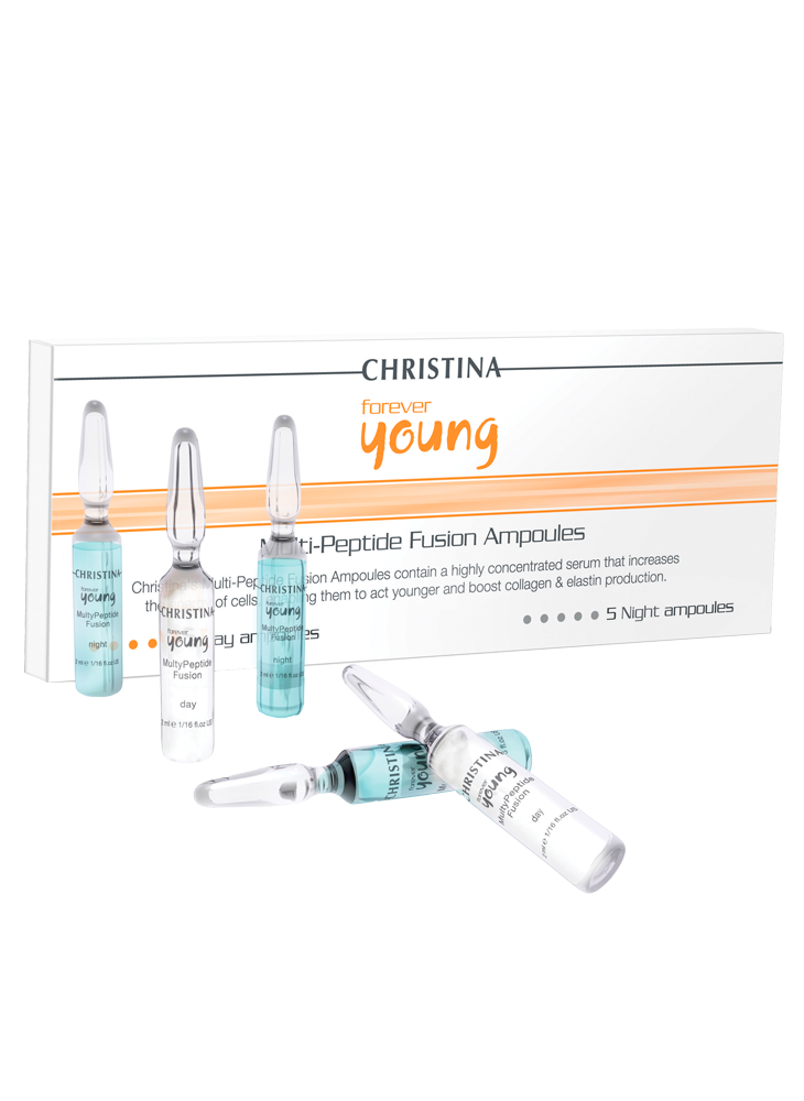 Fusion Christina Forever Young Multi-Peptide Fusion Ampoules – Ампулы с сывороткой для омоложения кожи Multi-Peptide Fusion 10 шт. мл