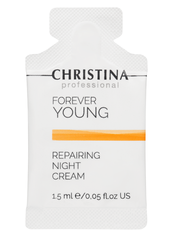 Christina Forever Young-Repairing night cream sachets kit 30 pcs - Ночной восстанавливающий крем в инд. саше 1,5 мл х 30 шт - вид 2 миниатюра