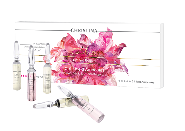 Christina Muse Cell Shield Ampoules – Ампулы с препаратом для восстановления защитного барьера кожи (в упаковке 5 дневных и 5 ночных ампул) 10 шт. мл - вид 1 миниатюра