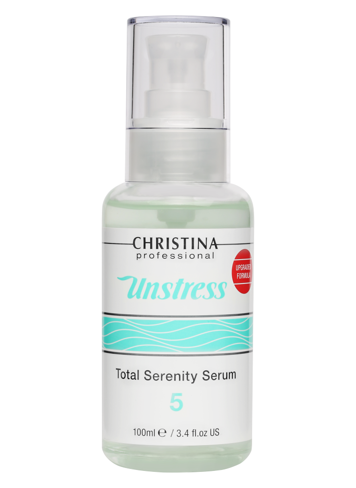 Christina Unstress Total Serenity Serum – Успокаивающая сыворотка «Тоталь» (шаг 5) 100 мл - вид 1 миниатюра