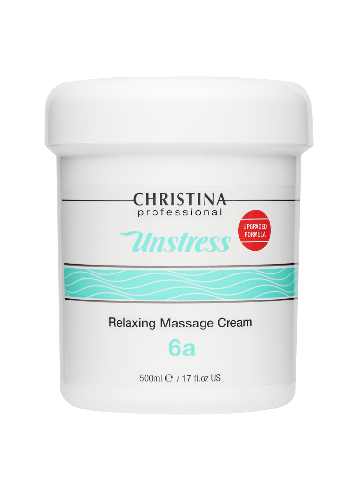 Christina Unstress Relaxing Christina Massage Cream – Расслабляющий массажный крем (шаг 6a) 500 мл - вид 1 миниатюра