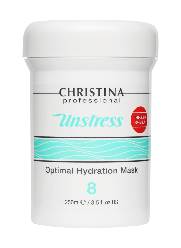 Christina Unstress Optimal Hydration Mask – Оптимально увлажняющая маска (шаг 8) 250 мл - вид 1 миниатюра