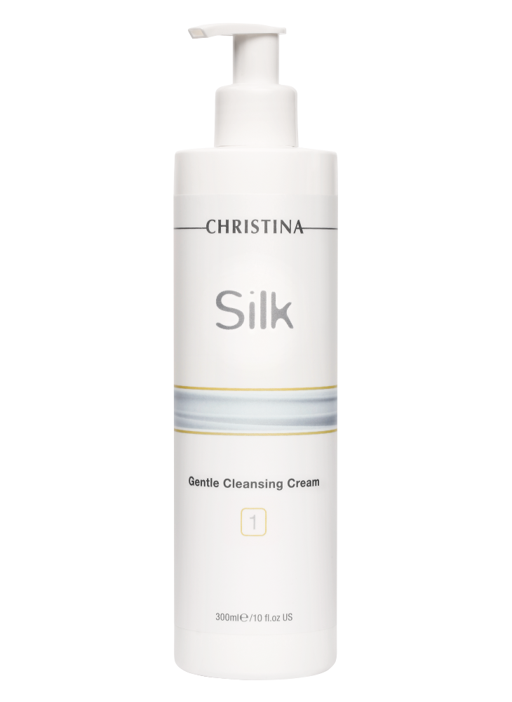 Christina Silk Gentle Cleansing Cream – Мягкий очищающий крем (шаг 1) 250 мл - вид 1 миниатюра