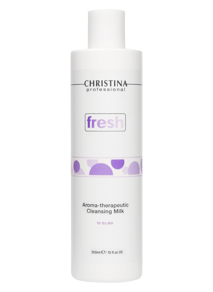 Christina Fresh Aroma Therapeutic Cleansing Milk for dry skin – Ароматерапевтическое очищающее молочко для сухой кожи 300 мл - вид 1 миниатюра