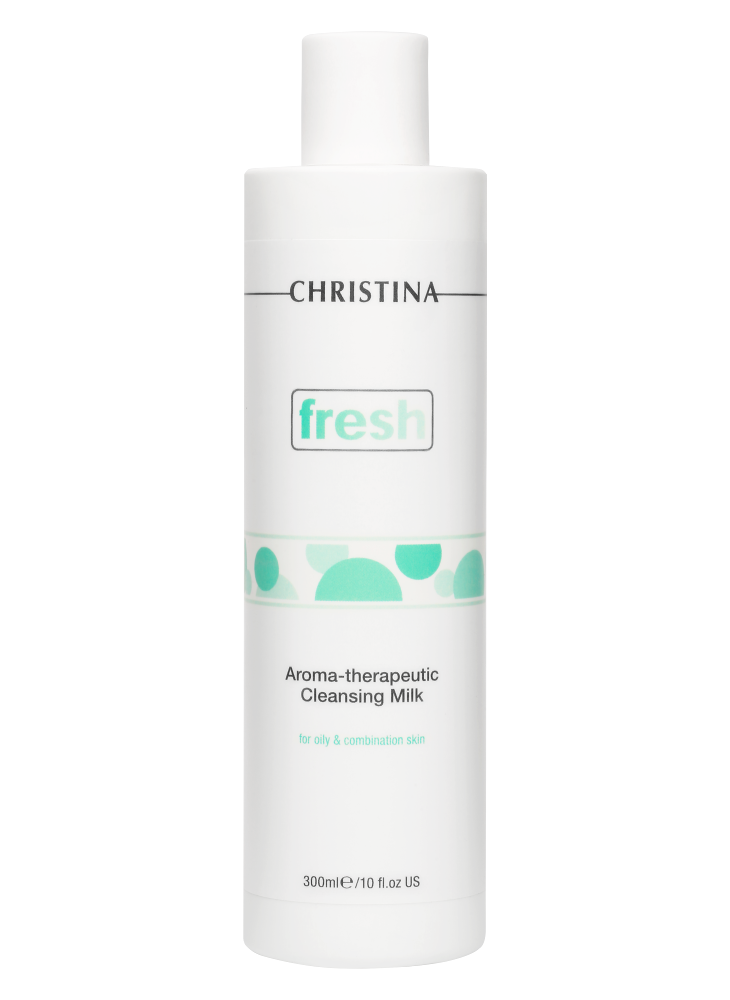 Christina Fresh Aroma Therapeutic Cleansing Milk for oily skin – Ароматерапевтическое очищающее молочко для жирной кожи 300 мл - вид 1 миниатюра