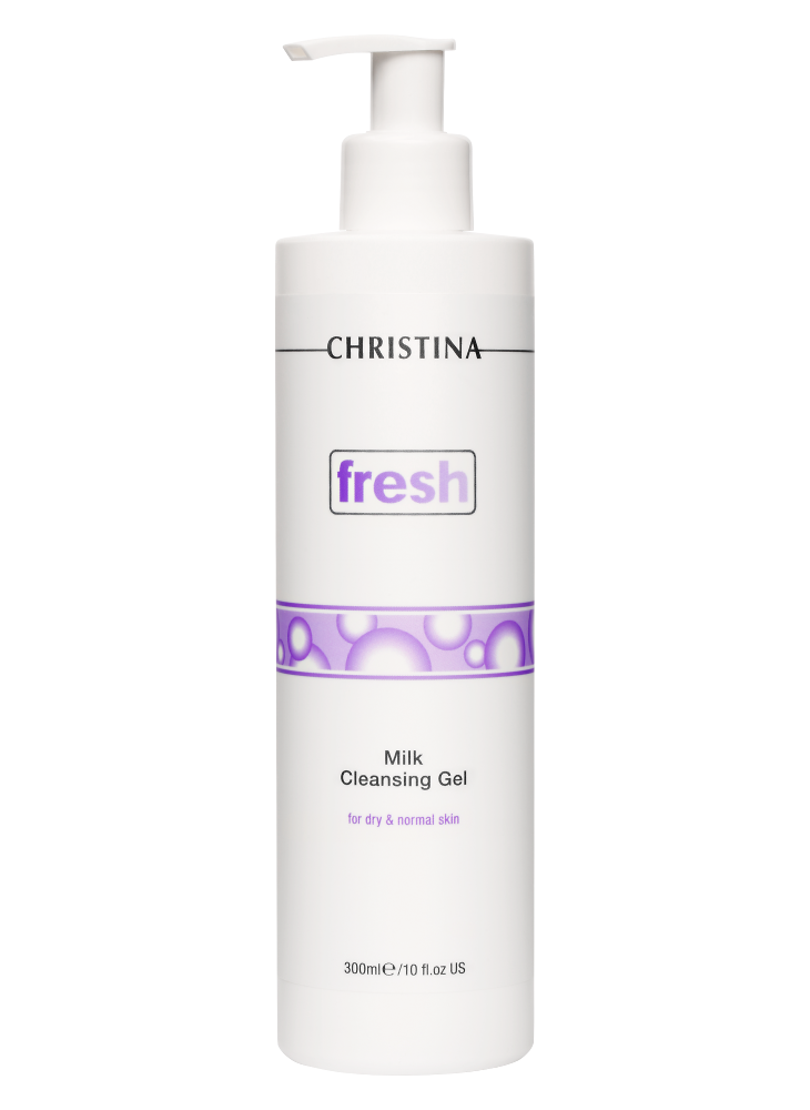 Christina Fresh Milk Cleansing Gel for dry and normal skin – Молочный очищающий гель для сухой и нормальной кожи 300 мл - вид 1 миниатюра