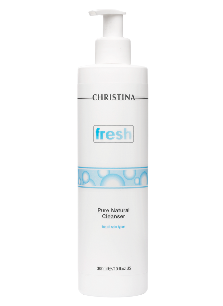 Christina Fresh Pure Christina Natural Cleanser – Натуральный очищающий гель для всех типов кожи 300 мл - вид 1 миниатюра