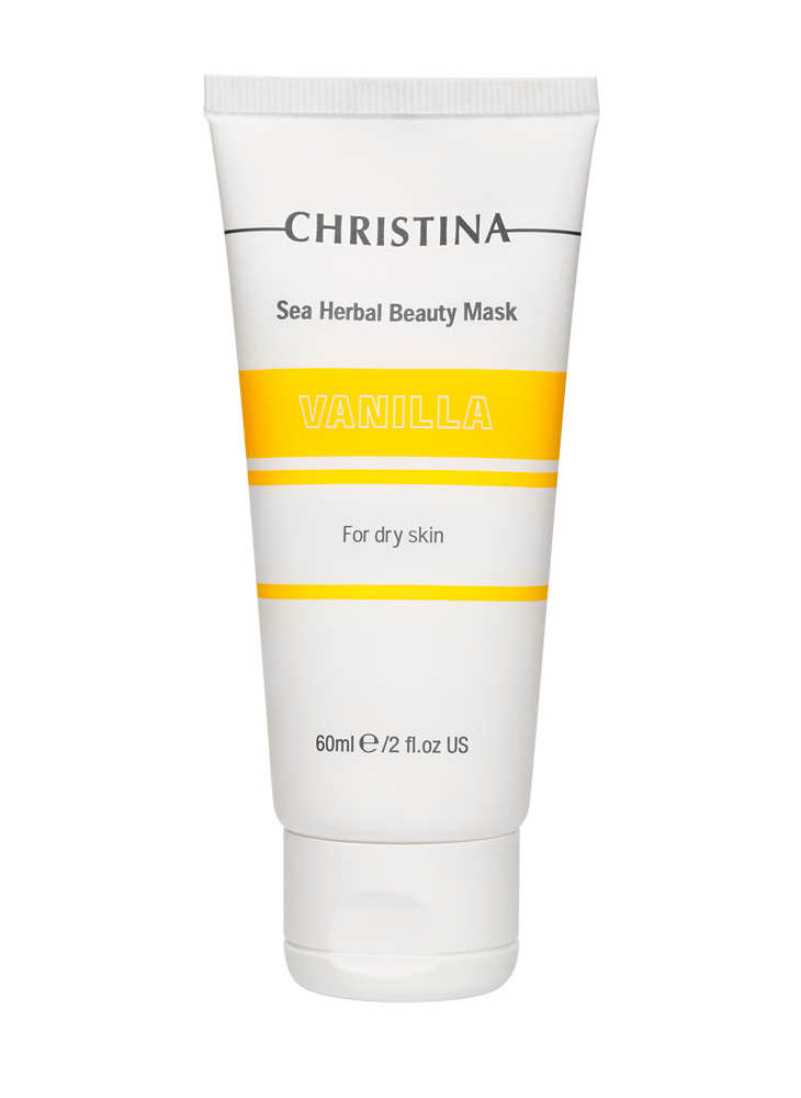 Christina Sea Herbal Beauty Mask Vanilla for dry skin – Маска красоты на основе морских трав для сухой кожи Ваниль 60 мл - вид 1 миниатюра
