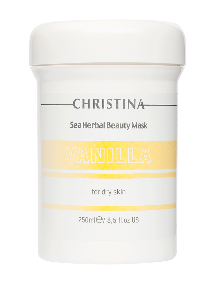 Christina Sea Herbal Beauty Mask Vanilla for dry skin – Маска красоты на основе морских трав для сухой кожи «Ваниль» 250 мл - вид 1 миниатюра