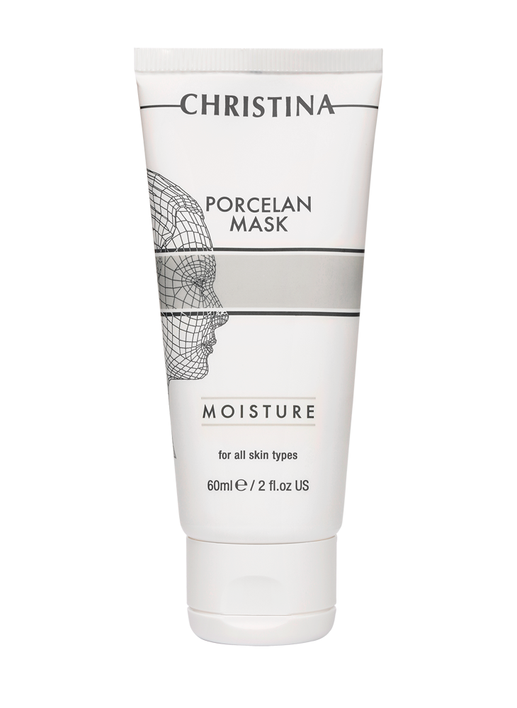 Christina Porcelain Mask Moisture – Увлажняющая фарфоровая маска 60 мл - вид 1 миниатюра