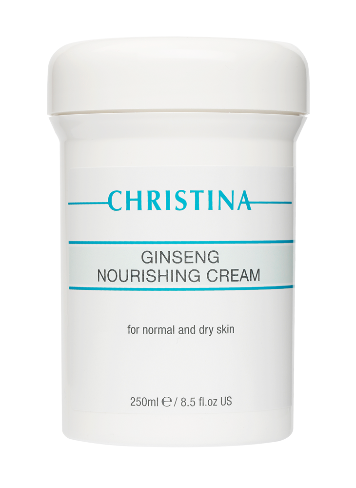 Christina Ginseng Nourishing Cream for normal skin – Питательный крем для нормальной кожи «Женьшень» 250 мл