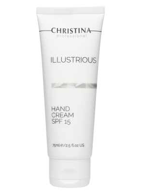 Christina Illustrious Hand Cream SPF 15 - Защитный крем для рук SPF-15 75мл - вид 1 миниатюра