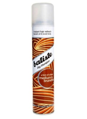 Batiste Dry Shampoo Medium & Brunette - Сухой шампунь Медиум для темно русых и брюнеток 200 мл