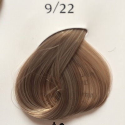 Kydra Creme Стойкая крем-краска (Кидра) 9/22 VERY LIGHT EXTRA PEARL BLONDE - Очень светлый интенсивный перламутровый блонд 60 мл - вид 1 миниатюра