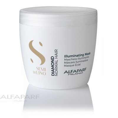 Alfaparf Маска для нормальных волос, придающая блеск SDL D ILLUMINATING MASK, 500 мл