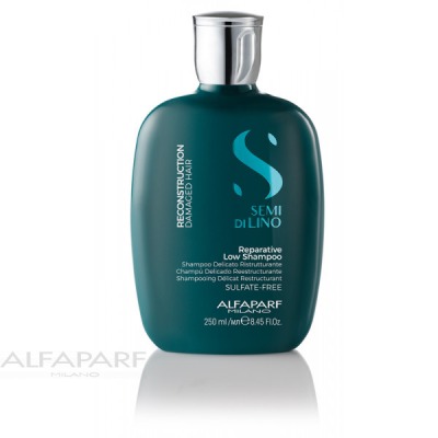 Alfaparf Шампунь для поврежденных волос SDL R REPARATIVE LOW SHAMPOO, 250 мл