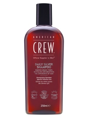 American Crew Daily Silver Shampoo - Ежедневный шампунь для седых волос 250 мл - вид 1 миниатюра