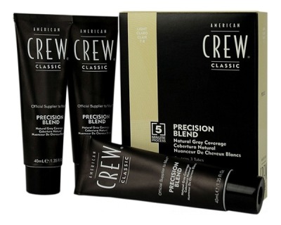 American Crew Precision Blend - Краска для седых волос Блонд 7/8