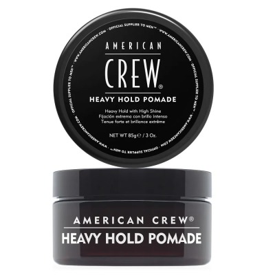 American Crew Heavy Hold Pomade - Помада сильной фиксации 85 г - вид 1 миниатюра
