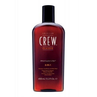 American Crew Classic 3-in-1 Шампунь, кондиционер и гель для душа 450мл