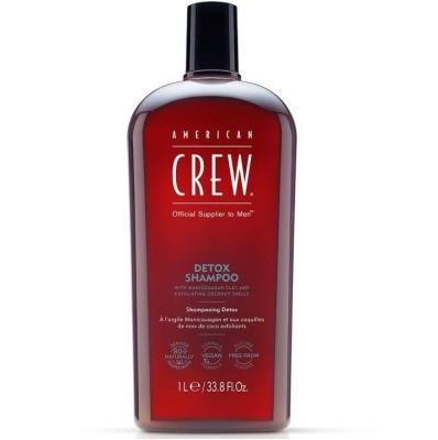 American Crew Detox Shampoo for Excess Sebum - Шампунь для глубокой очистки волос 1000 мл - вид 1 миниатюра