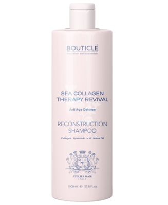 BOUTICLE Reconstruction Shampoo - Коллагеновый восстанавливающий шампунь 1000 мл