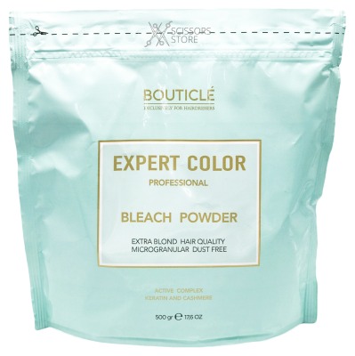 BOUTICLE Expert Color Powder Bleach - Обесцвечивающая пудра с кератином и кашемиром 500 гр - вид 1 миниатюра